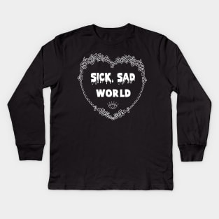 Sick, Sad World (Daria) Kids Long Sleeve T-Shirt